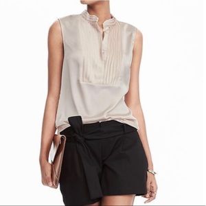 Banana Republic Susanna bib blouse